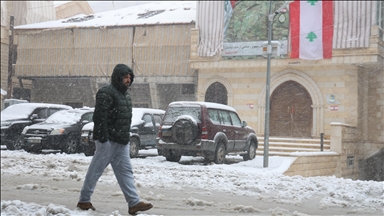 Lebanon ravaged by snow storm, heavy rains