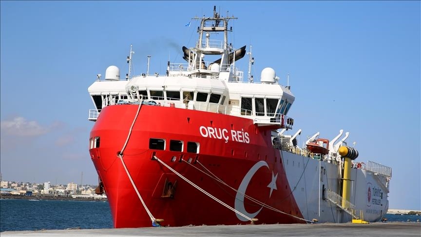 Türkiye's Oruc Reis vessel halfway through its seismic studies in Somalia offshore