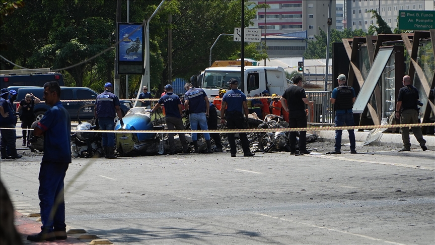 2 killed, 2 injured as small plane crashes in southeast Brazil