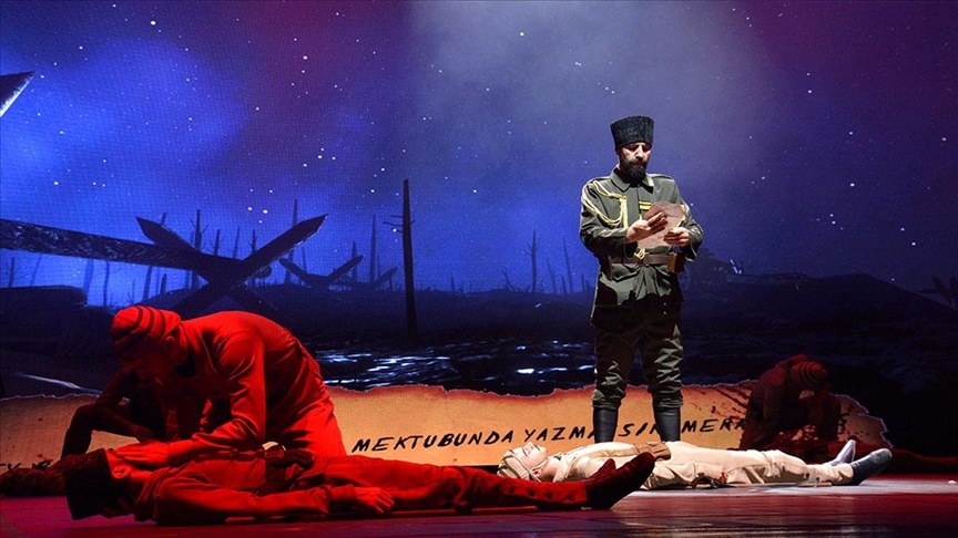 Bursa'da "Destanların Dansı" gösterisi sahnelendi