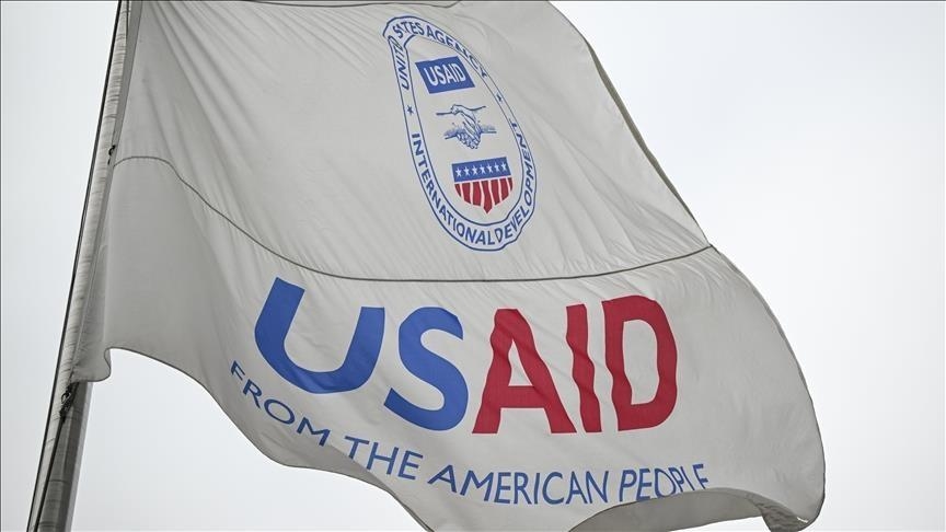 USAID sign removed from Washington headquarters as thousands of staff put on leave