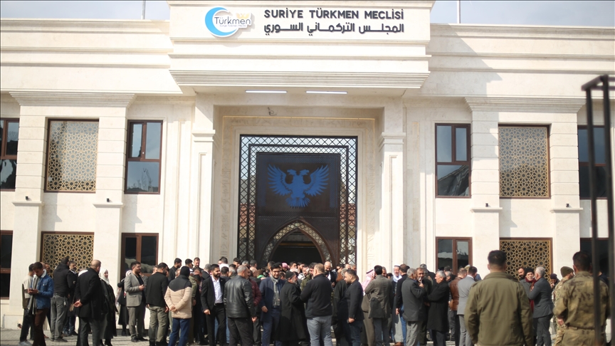 Turkmens in Syria gather to support Syria's territorial integrity