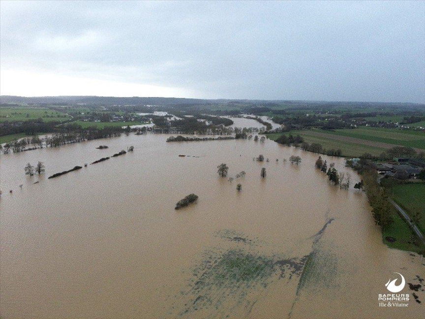 France / Inondations : l’état de catastrophe naturelle décrété dans 112 communes de l’Ouest du pays
