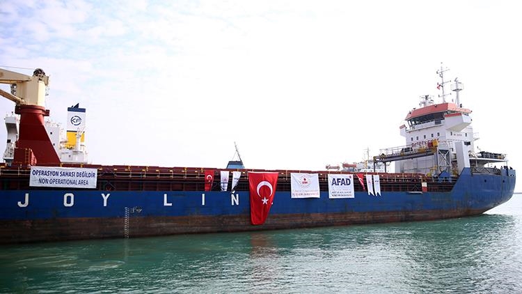 Количество гуманитарной помощи, доставленной из Турции в Газу, достигло 96 тысяч 131 тонны