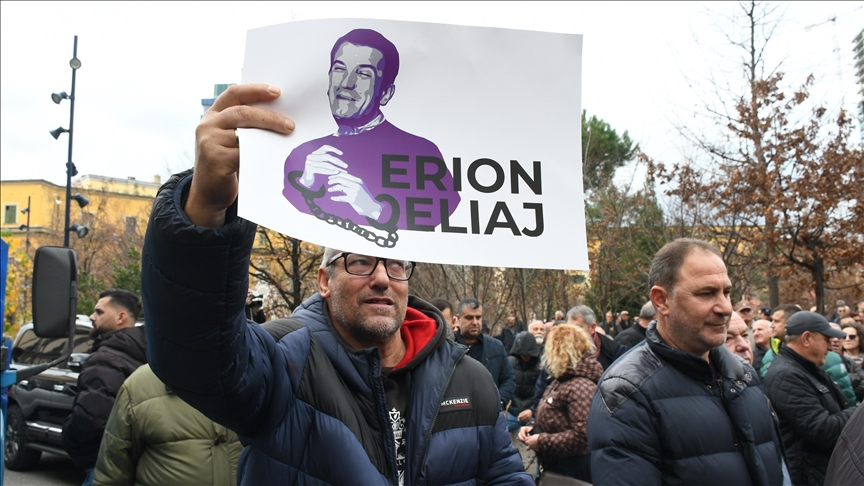 Mayor of Albania's capital detained on corruption allegations