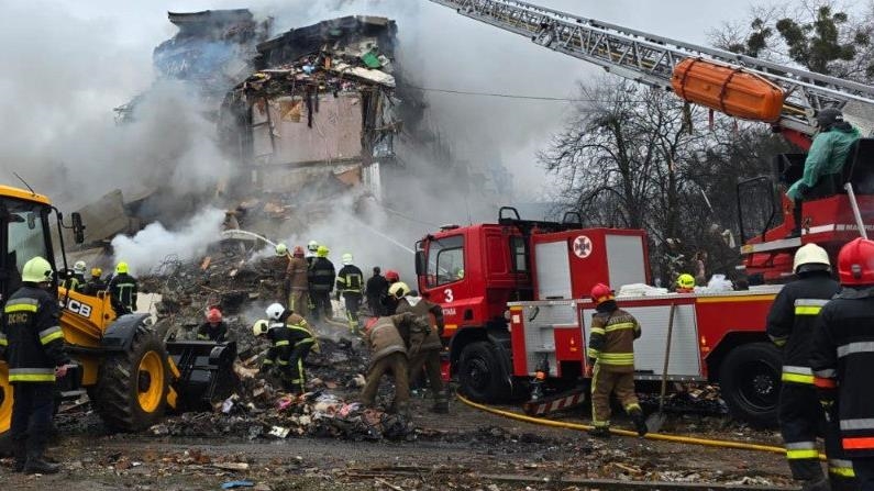 Ukraine says overnight Russian missile strike hits gas infrastructure in Poltava region
