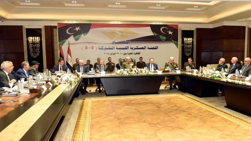 مصر.. بدء اجتماعات اللجنة العسكرية الليبية 5+5