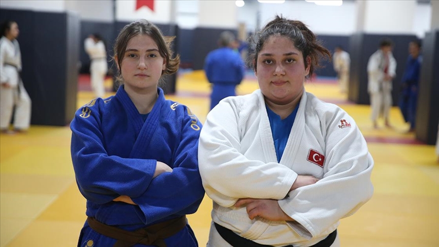 "Okul Projesi" ile judoya başlayan kızlar milli takımda başarı peşinde koşuyor
