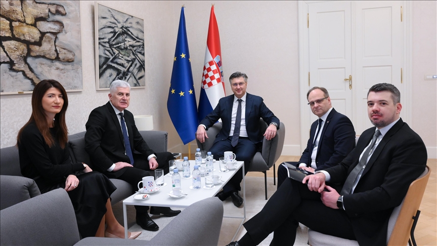 Plenković i Čović razgovarali o evropskom putu BiH