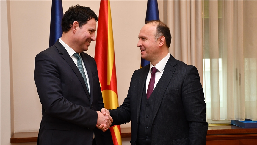 Kryeparlamentari i Maqedonisë së Veriut, Gashi, takoi përfaqësuesin special të Sllovenisë, Anzhej Fragnesh