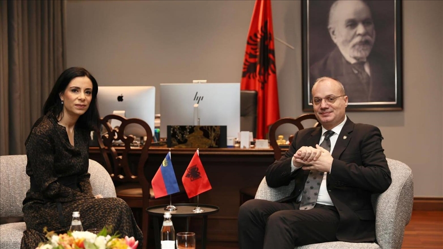 Kryediplomati i Shqipërisë takon homologen e Lihtenshtajnit