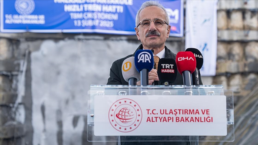 Bakan Uraloğlu: Halkalı-Kapıkule Hızlı Tren Hattı'nın Kapıkule-Çerkezköy etabını ağustosta bitirmeyi hedefliyoruz