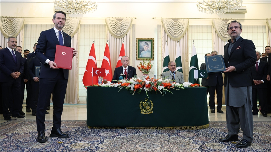 Türkiye, Pakistan sign 24 cooperation agreements to strengthen bilateral ties