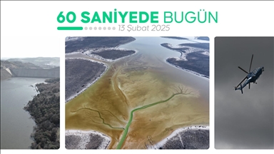 60 saniyede bugün (13 Şubat 2025)