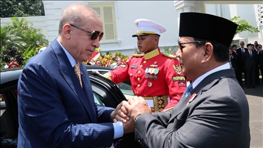 Erdogan terharu dengan penyambutan selama kunjungannya ke Indonesia