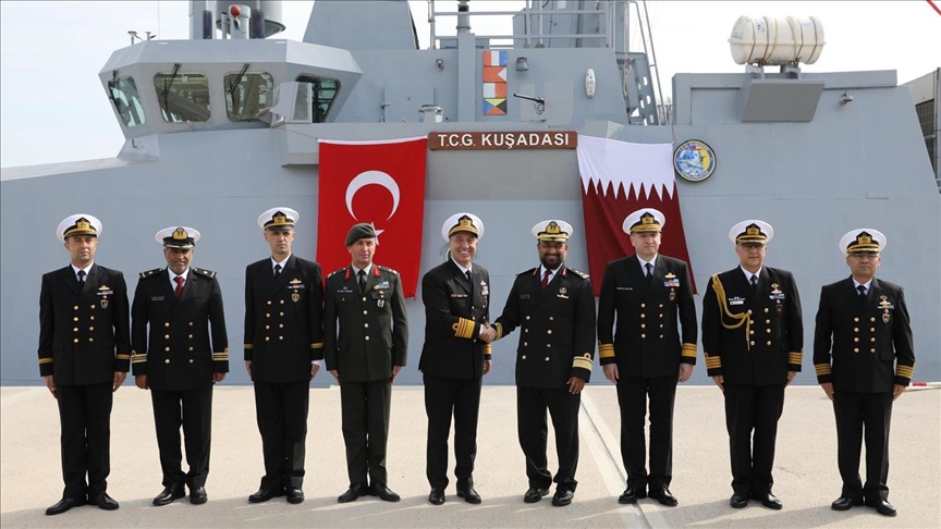 Командующие ВМС Турции и Катара провели совместную инспекцию