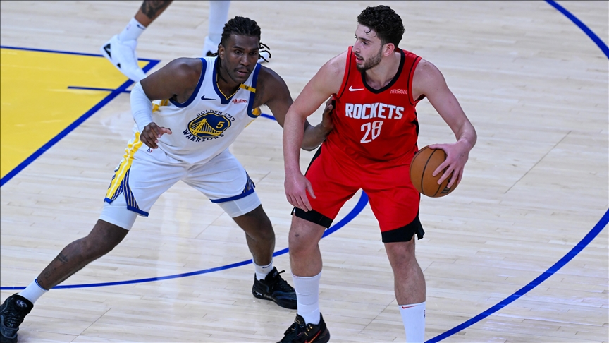 Alperen Şengün'ün "double-double" yaptığı maçta Rockets, Warriors'a 105-98 yenildi