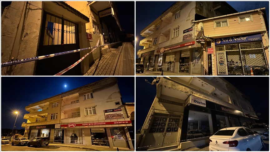 Üsküdar'da toprak kayması nedeniyle 2 bina tahliye edildi