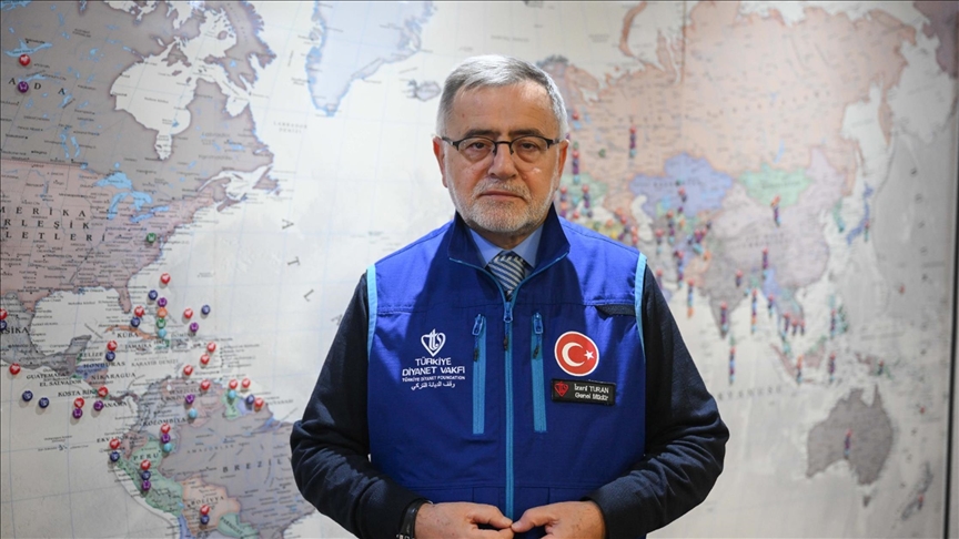 "الديانة التركي" يرسل مساعدات لـ 200 ألف فلسطيني بغزة منذ وقف النار