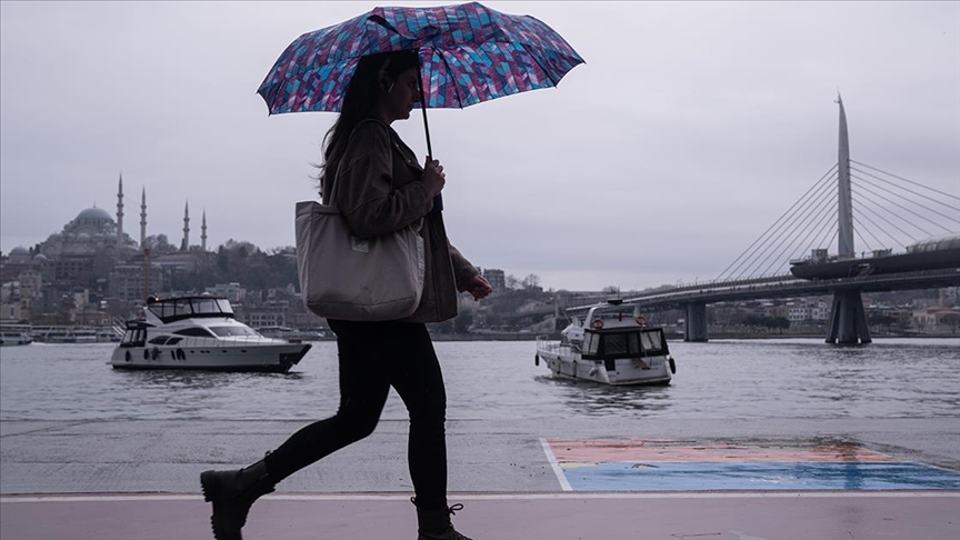 İstanbul'da sağanak etkili oluyor