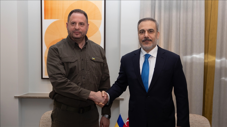 Turkish foreign minister meets Ukrainian officials at Munich Security Conference