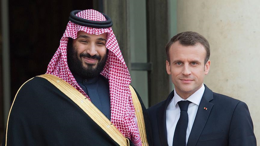 ابن سلمان وماكرون يبحثان مستجدات الأوضاع الإقليمية والدولية