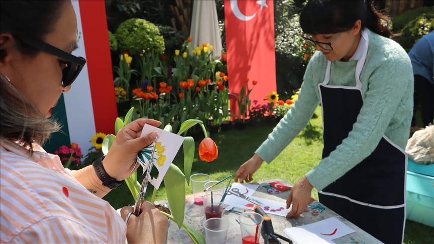 Yunus Emre Enstitüsü tarafından Meksika'da ilk kez "Lale Festivali" düzenlendi