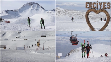 Erciyes'te düzenlenen Dağ Kayağı Türkiye Şampiyonası sona erdi