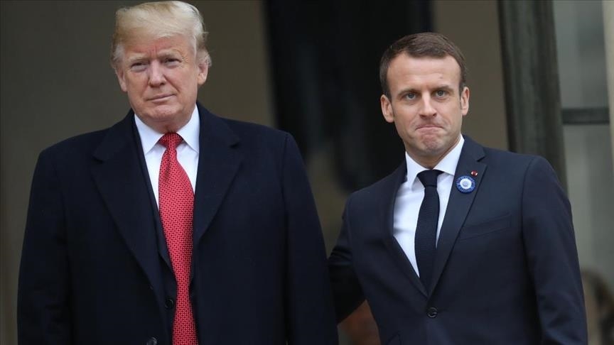 Macron a parlé avec Trump au téléphone juste avant la réunion européenne à l'Élysée