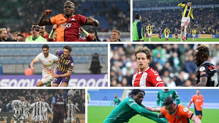 Trendyol Süper Lig'de 24. hafta sonrasında oluşan görünüm
