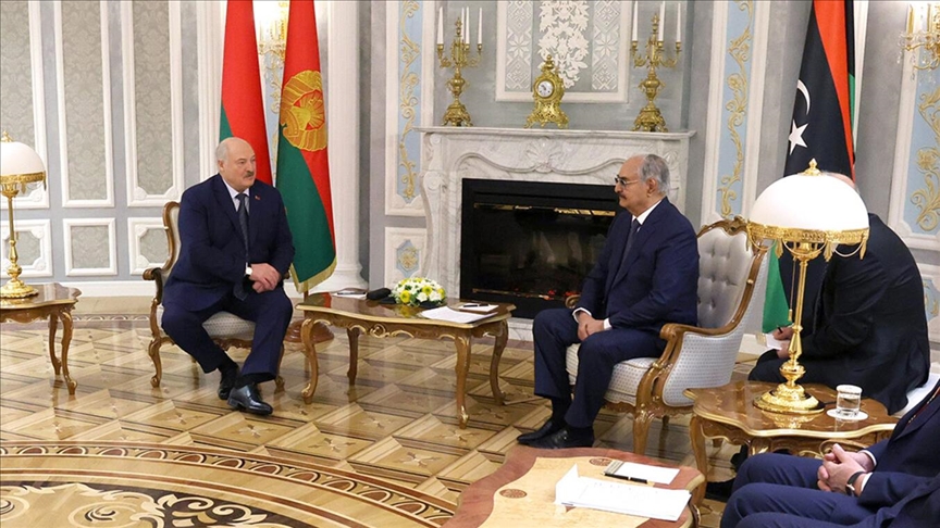 Президент Беларуси принял верховного главнокомандующего Ливийской национальной армией