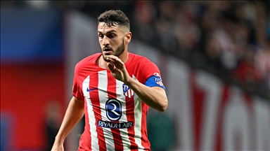 Atletico Madrid'de İspanyol futbolcu Koke sakatlandı