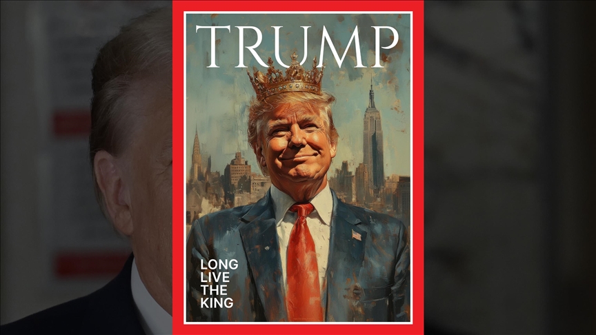 Trump, paylaşımında kendini "kral" olarak tanımladı