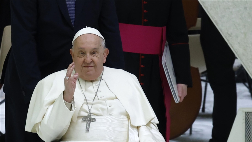 Pope Francis stable as blood tests show 'slight improvement'