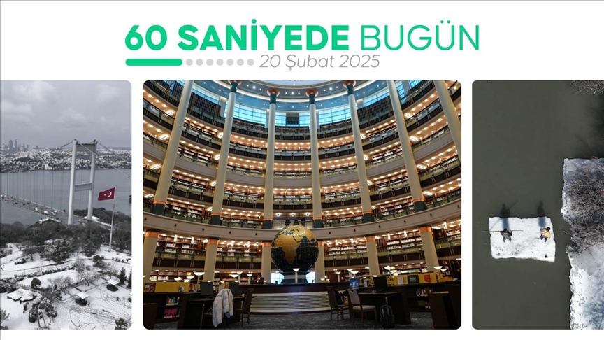 60 saniyede bugün (20 Şubat 2025)