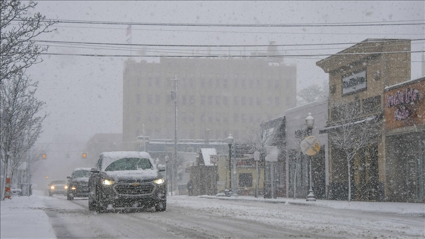 Ice city: Detroit turns into Arctic apocalypse after catastrophic flood
