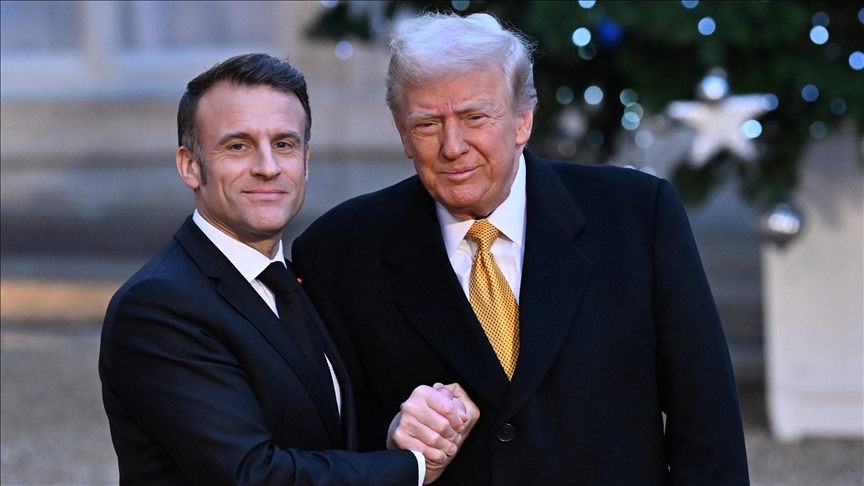 Macron says he will tell Trump not to be weak with Putin