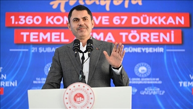 Bakan Kurum: 5 milyon dar gelirli vatandaşımıza yeni yuva imkanı sunduk