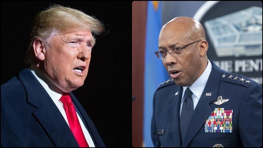 Trump fires Joint Chiefs Staff chairman, names candidate for replacement