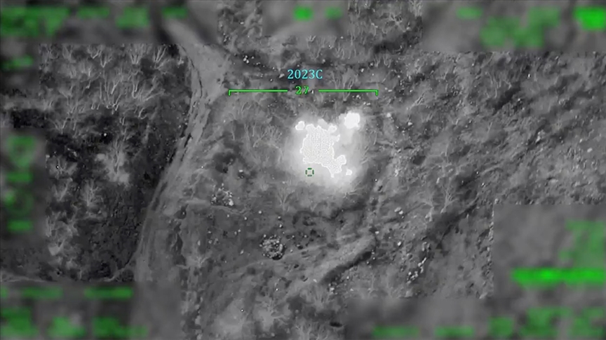 Irak ve Suriye'nin kuzeyinde 8 PKK/YPG'li terörist etkisiz hale getirildi