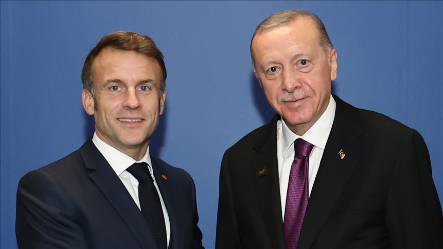 Cumhurbaşkanı Erdoğan, Fransa Cumhurbaşkanı Macron ile telefonda görüştü