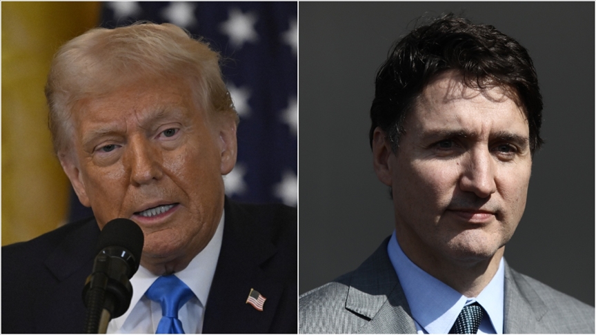 Trump ile Trudeau, uyuşturucu kaçakçılığı ve sınır meselelerini ele aldı