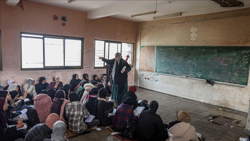 New school year begins in war-torn Gaza after almost 2-year hiatus