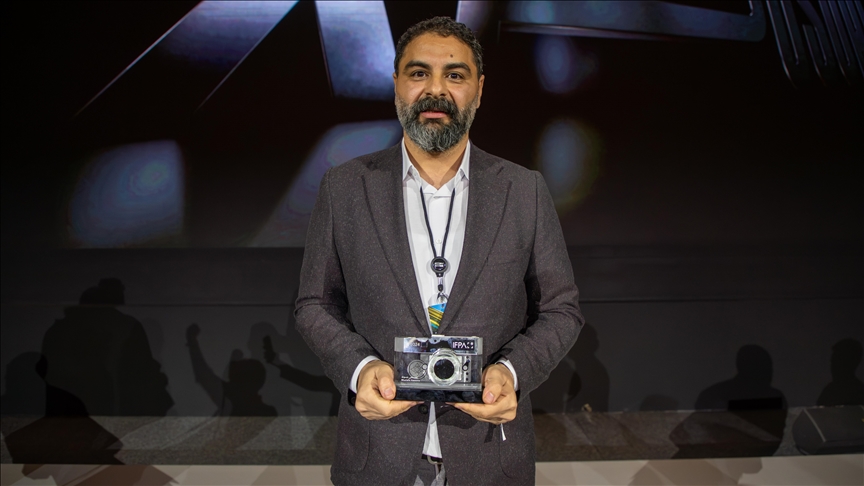 AA foto muhabiri Hassouna, BAE'deki Xposure 2025 Uluslararası Fotoğrafçılık Festivali'nde ödül aldı