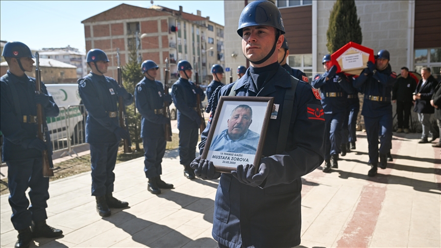 Ankara'da vefat eden 15 Temmuz gazisi Zorova son yolculuğuna uğurlandı