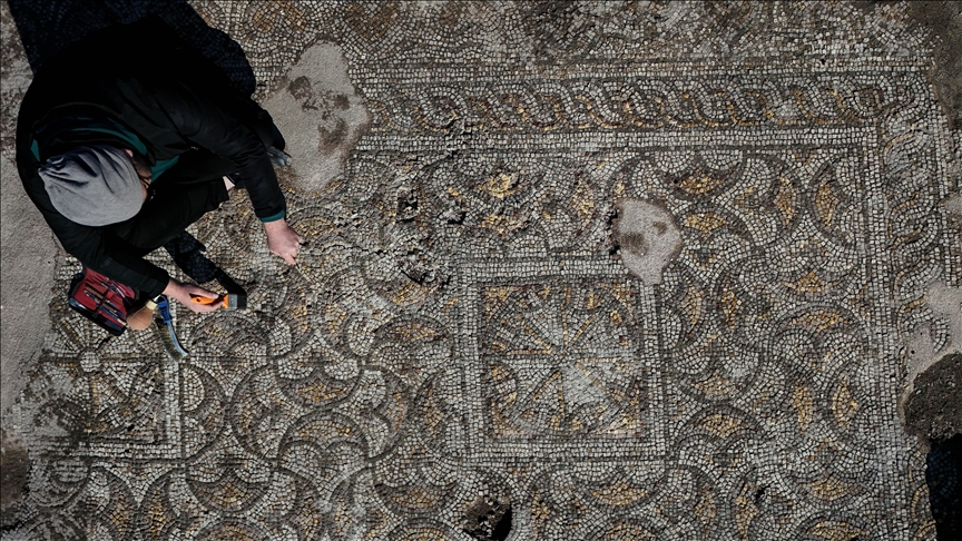 В Пергаме раскопали «Дом с мозаиками» римского периода