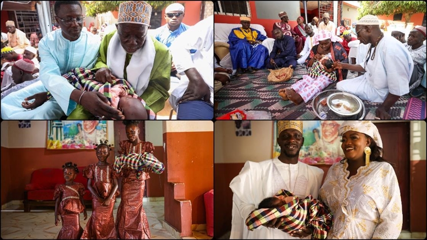 Le Ngente, la cérémonie de baptême propre Sénégal et en Gambie, une tradition perpétuée depuis des années