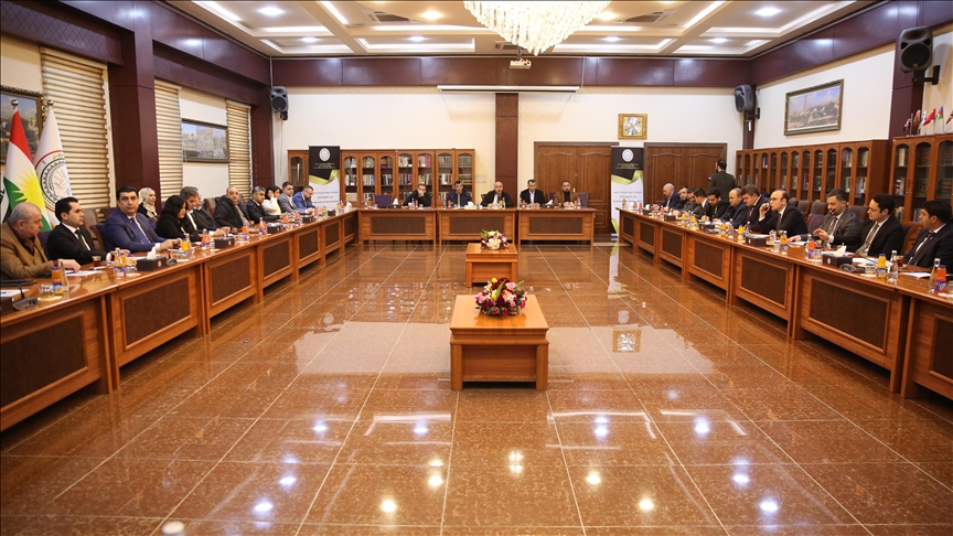 شاندێکی ژووری بازرگانی و پیشەسازی کەلکیتی تورکیا سەردانی هەولێریان کرد