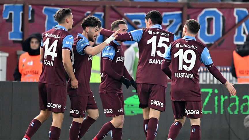 Ziraat Türkiye Kupası’nda Trabzonspor çeyrek finale yükseldi