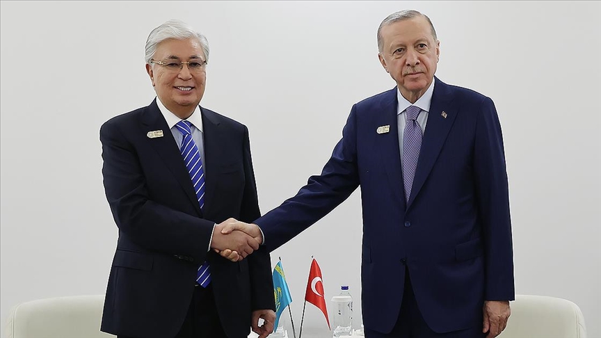 Cumhurbaşkanı Erdoğan, Kazakistan Cumhurbaşkanı Tokayev ile telefonda görüştü